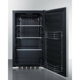 Summit 19 in. Wide 3.13 Cu. Ft. Energy Star Rated Shallow Depth Built-In All-Refrigerator (Panel Not Included) - FF195IF