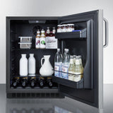 Summit 24 in. Wide Built-In All-Refrigerator, ADA Compliant - AL54SSTB