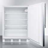 Summit 24 in. Wide Built-in All-Refrigerator, ADA Compliant - FF7LWBISS