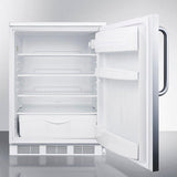 Summit 24 in. Wide Built-In All-Refrigerator - FF6WBI7SS